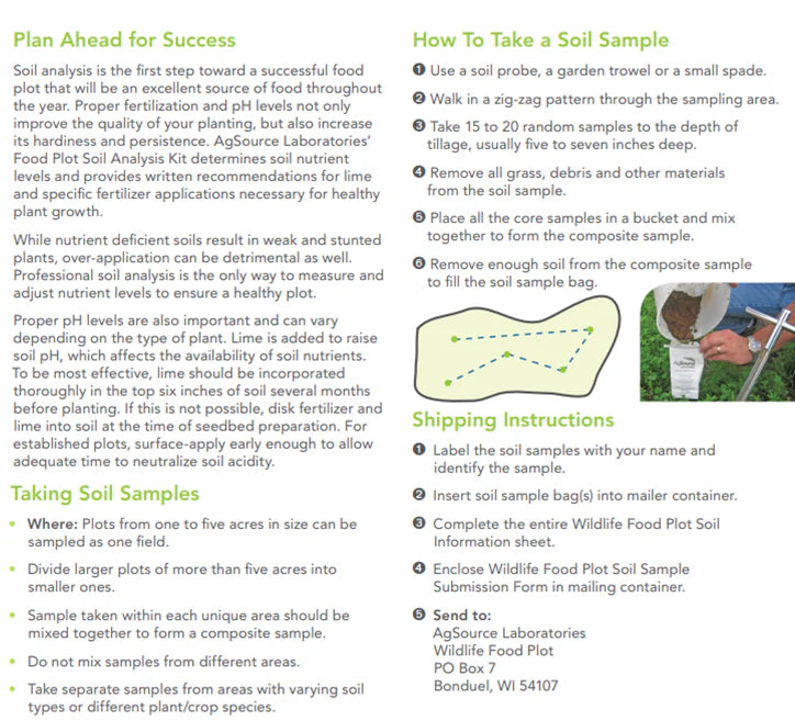 Soil Sample Kit